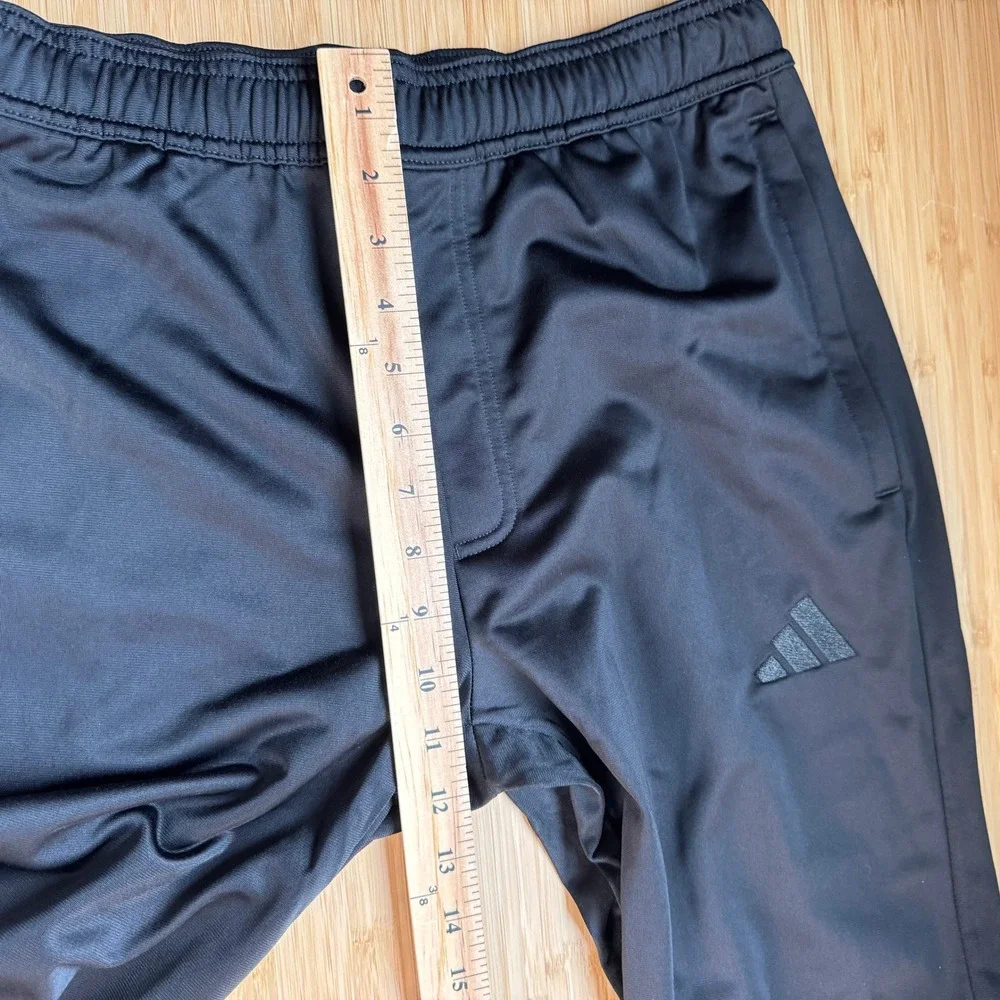 adidas Mens Black Lightweight Tricot Track‎ Pants Tapered Leg KD3638 Size M